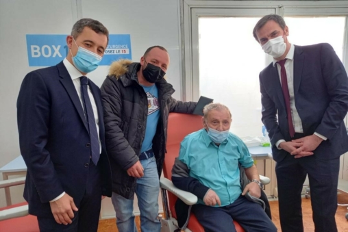 illustration Visite des ministres de la Santé et de l’Intérieur au Centre Hospitalier de Tourcoing