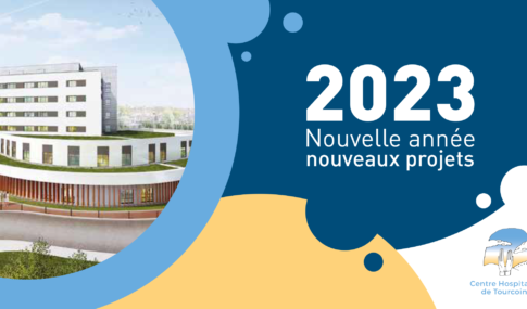 illustration Le Centre Hospitalier de Tourcoing vous souhaite une bonne année 2023 !