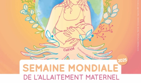 illustration Semaine Mondiale de l’Allaitement Maternel 2025 – du 13 au 19 octobre