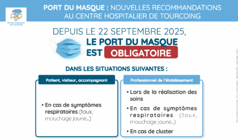 illustration Covid-19 : mesures de prévention au Centre Hospitalier de Tourcoing