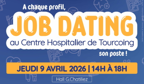 illustration 3ᵉ édition du Job Dating au Centre Hospitalier de Tourcoing