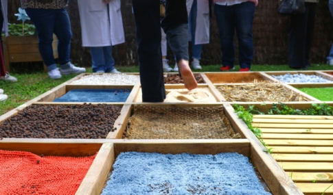 illustration Inauguration du jardin sensoriel du CAMSP